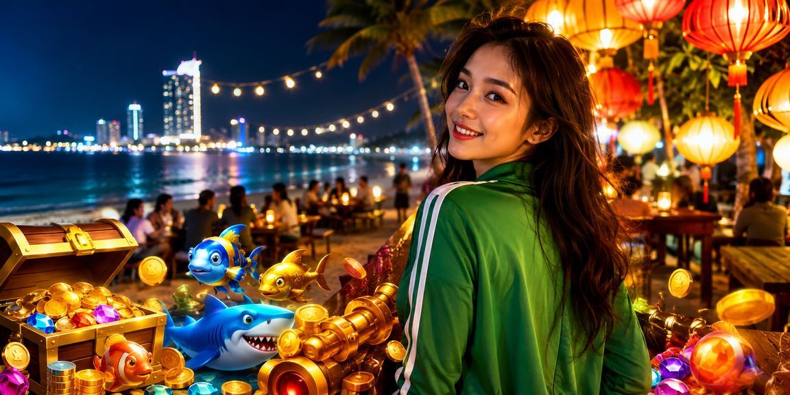 Trò chơi bắn cá trực tuyến được thưởng thức dưới ánh đèn lồng Hội An